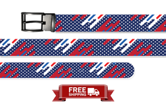American Freedom Belt With Metal Buckle