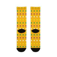 Quadra Polka Dots Yellow Socks