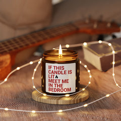 If This Candle Is Lit Meet Me In The Bedroom Valentine's Candles