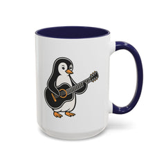 Penguin Guitar Jam Mug