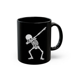 Skeleton Pose Halloween Mug
