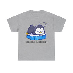 To Do List ☑ Nothing Tee