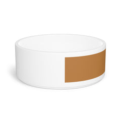 Dog Pet Bowl Brown