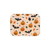 Bats And Pumpkins Halloween Blanket