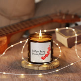 Will You Be My Forever Flame Valentine's Candle