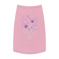 Lavendar Flower Tank Top