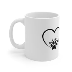 Dog Paw Mug.