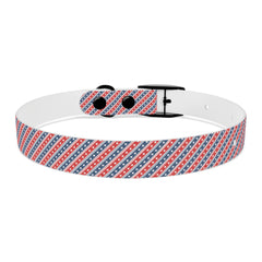 United American tails Dog collar White