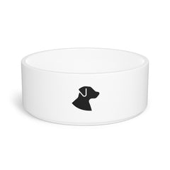 Dog Pet Bowl White