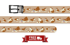 Bull dog Belt With Metal Buckle