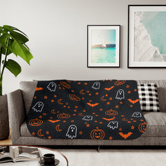 Boo Crew Halloween Blanket