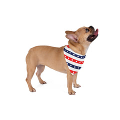 4th of July Red Blue Pet Bandana