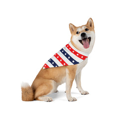 4th of July Red Blue Pet Bandana