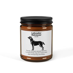 Labrador Dog Valentine's Scented Candles