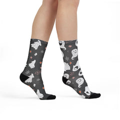 Boo Halloween Socks