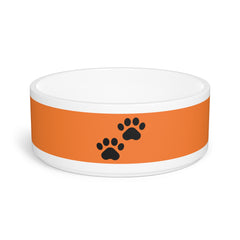 Paws Pet Bowl Orange