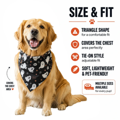 Boo Halloween Bandana