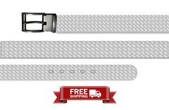 Onyx Belt With Metal Buckle