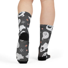 Boo Halloween Socks