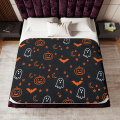 Boo Crew Halloween Blanket