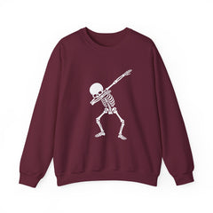 Skeleton Pose Halloween Sweatshirt