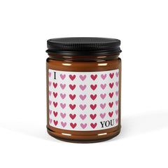 I Heart you Valentine's Scented Candles