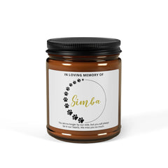 Custom Simba Valentine's Scented Candles