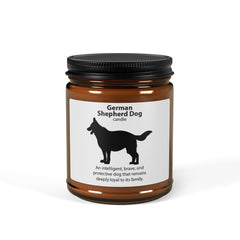 German Shepherd Valentine's Scented Candles