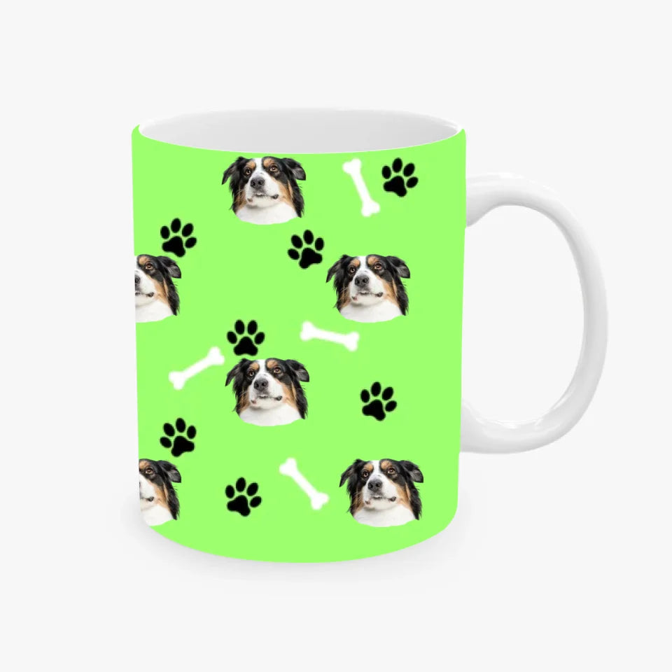 Printed Pet Photo Mug.
