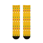 Quadra Polka Dots Yellow Socks
