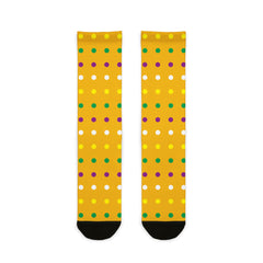 Quadra Polka Dots Yellow Socks