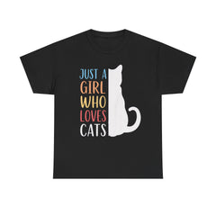 Just A Girl Who Loves Cats T-Shirt