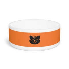 Cat Pet Bowl Orange