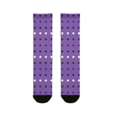 Quadra Dots Purple Socks