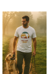 Best Dog Dad Short Sleeve T-shirt