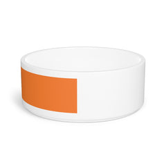 Cat Pet Bowl Orange