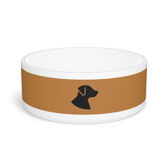 Dog Pet Bowl Brown