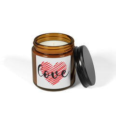 Valentine's "Love" Scented Candles