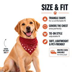 Christmas Cheers Pet Bandana