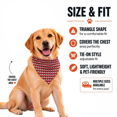 Plaid Heritage Wrap Pet Bandana