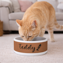 Custom Kitty Bowl