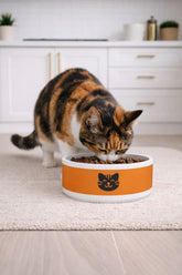 Cat Pet Bowl Orange