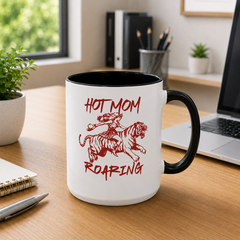 Hot Mom Roaring Mugs