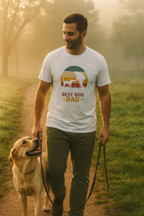 Best Dog Dad Short Sleeve T-shirt