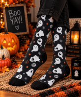 Boo Halloween Socks