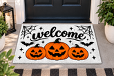 Welcome Halloween Mat