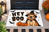 Hey Boo Halloween Mat