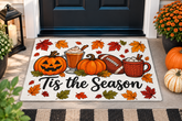 Tis The Season Halloween Mat