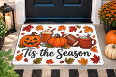 Tis The Season Halloween Mat