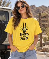 Bones To Be Wild Halloween Tee